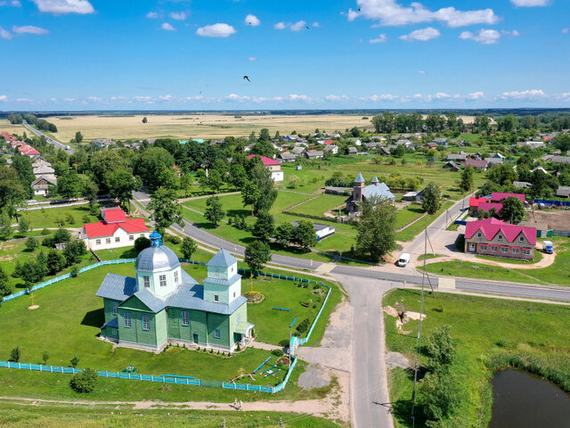 Церковь Спасо-Преображенская в деревне Порплище