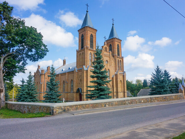 Костел Рождества Девы Марии в деревне Трабы photo 3